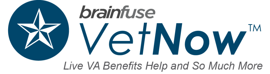 Brainfuse VetNow. Live VA benefits help and so much more